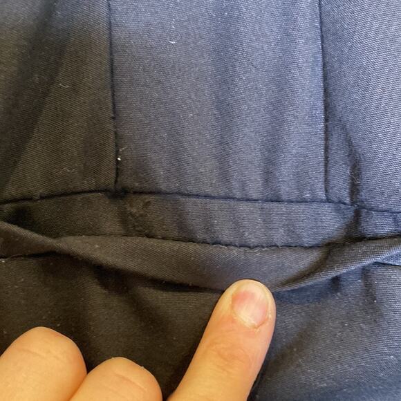 Lane Bryant The Laney Wide Leg Crop Pant 3 Button Detail Detail EUC Sz 20 Cotton - Picture 6 of 15